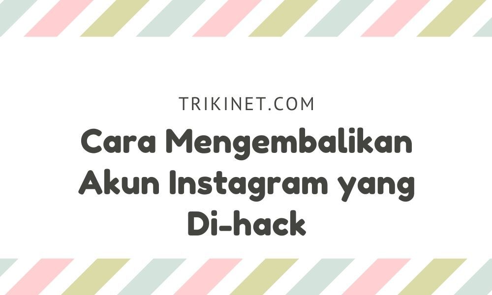 Cara Mengembalikan Akun FB Yang Dibajak Tanpa Kode Verifikasi - YouTube