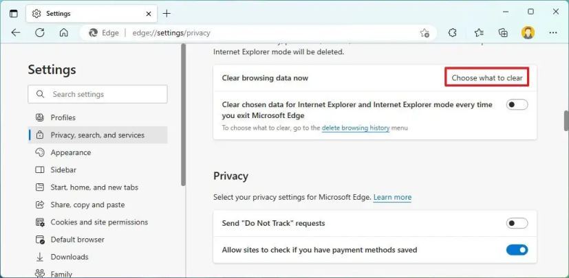 Cara menghapus cache dan cookie di Microsoft Edge - All Things Windows